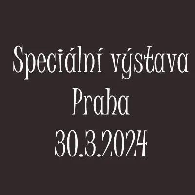 Speciální výstava 30.3.2024